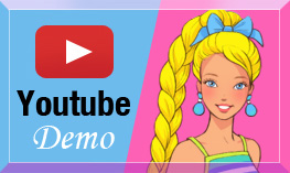 Barbie à la plage sur Youtube
