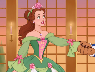 La Belle et la Bête robe de bal